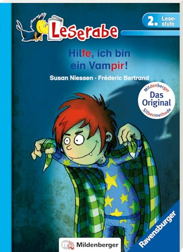 Hilfe, ich bin ein Vampir - Leserabe 2. Klasse - Erstlesebuch ab 7 Jahren (mit Mildenberger Silbenmethode)