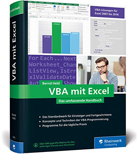 VBA mit Excel: Das umfassende Handbuch für Einsteiger und fortgeschrittene Anwender