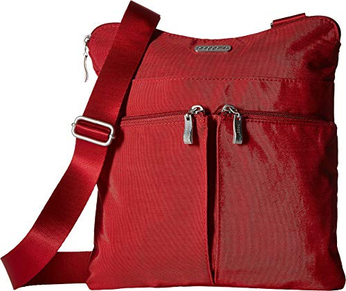 Baggallini Women's Horizon Crossbody, Apple