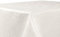 BEAUTEX Tischdecke Damast Ornamente - Bügelfreies Tischtuch - Fleckabweisende, Pflegeleichte Tischwäsche - Tafeltuch, Oval 160x260 cm, Champagner