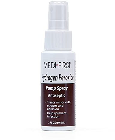 Medique Medi-First 25702 Hydrogen Peroxide Pump Spray, 2 Ounce
