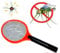 RAQUETA ELECTRICA MATAMOSQUITOS RECARGABLE MOSCAS AVISPAS INSECTOS