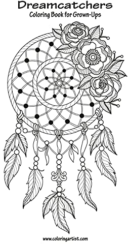Dreamcatchers Coloring Book for Grown-Ups 1