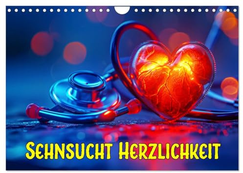 Sehnsucht Herzlichkeit (Wandkalender 2026 DIN A4 quer), CALVENDO Monatskalender: Erleben Sie die Magie der Herzlichkeit (CALVENDO Gesundheit)