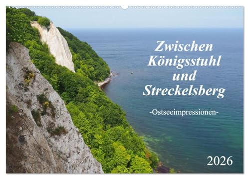 Zwischen Königsstuhl und Streckelsberg (Wandkalender 2026 DIN A2 quer), CALVENDO Monatskalender: Ostseeimpressionen von Rügen bis Usedom (CALVENDO Orte)