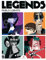 Legends Kalender 2026 | Musiklegenden | Außergewöhnlicher Musik-Kalender im großen Hochformat (50x66 cm) | Rock & Pop-Musiker-Portraits | Pablo Lobato