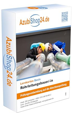 Lernkarten Rohrleitungsbauer