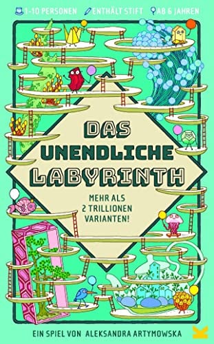 Laurence King Das unendliche Labyrinth Kartenspiel, Gelb