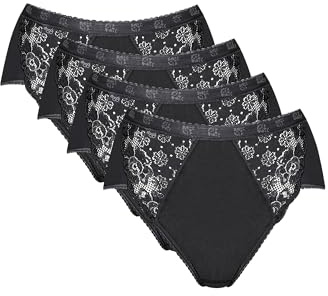 Sloggi Damen Unterhose Chic Midi / 4-Pack