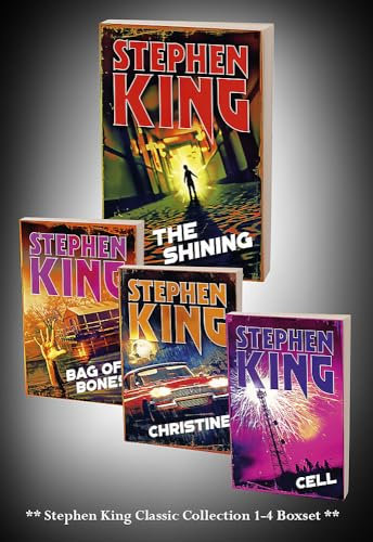 Stephen King Classic Collection: The Shining / Bag of Bones / Christine / Cell. Halloween Editions