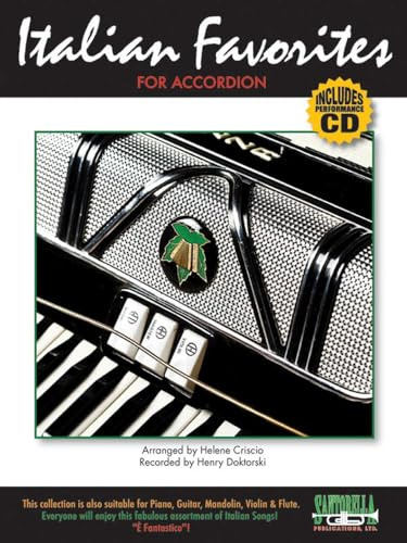 Italian Favorites. Akkordeon Solo. Enthält CD