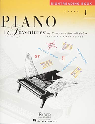 Piano Adventures Sightreading Level 4.: Level 4 - Sightreading Book