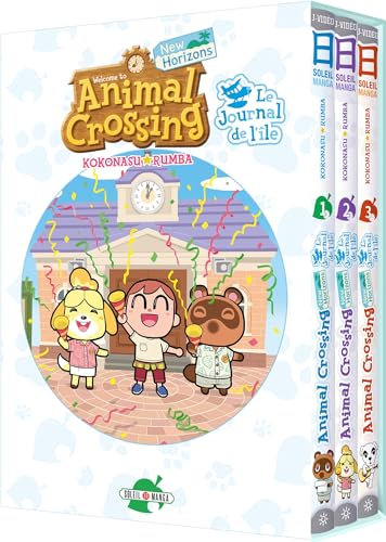 Animal Crossing - Le Journal de l'île - Coffret T01 à T03 NED