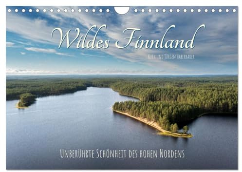 Wildes Finnland (Wandkalender 2026 DIN A4 quer), CALVENDO Monatskalender: Atemberaubende Landschaften und wilde Tiere des hohen Nordens (CALVENDO Natur)