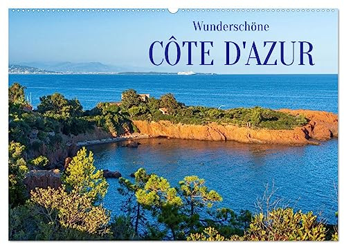 Wunderschöne Côte d'Azur (Wandkalender 2026 DIN A2 quer), CALVENDO Monatskalender: Entdecken Sie die Traumlandschaften an der Côte d'Azur (CALVENDO Orte)