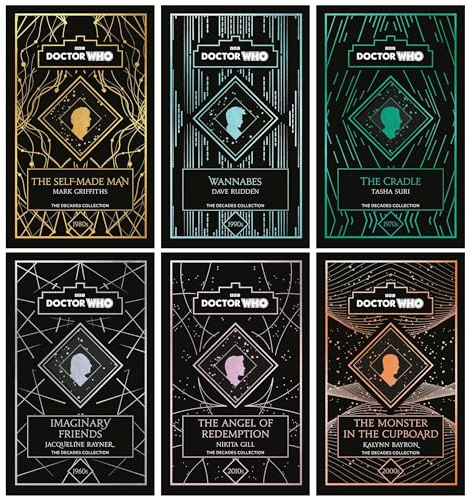 Doctor Who Decades 6 Books Collection Set (Imaginary Friends, The Cradle, The Self-Made Man, Wannabes, The Monster in the Cupboard & The Angel of Redemption)