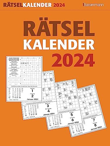 Rätselkalender 2024. Der beliebte Abreißkalender für alle Rätselfreunde