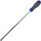 Faithfull Flared Screwdriver, Soft-Grip Handle, Chrome Vanadium Steel Blade with Magnetic Tip - 10mm x 300mm