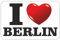deformaze Sticker I Love Berlin Aufkleber Ich Liebe Berlin mit Herz 7,5 x 11,5 cm Selbstklebend KFZ Auto Scheibe Boot UV Wetterfest für außen und innen