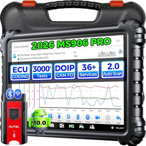 Autel MaxiSys MS906 PRO OBD2 Scanner with ECU Coding Car Diagnostic Tool