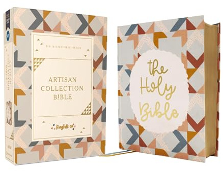 NIV, Artisan Collection Bible, Cloth over Board, Multi-Color/Quilted, Red Letter, Comfort Print