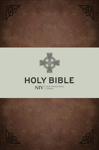 NIV Celtic Bible: Brown Rustic Leather-touch cover (New International Version)
