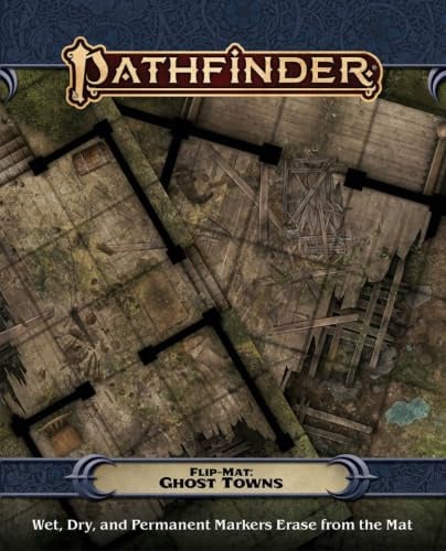 PATHFINDER FLIP-MAT GHOST TOWNS