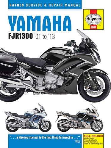 Haynes Yamaha FJR FJR1300 '01 to '13 Service and Repair Manual