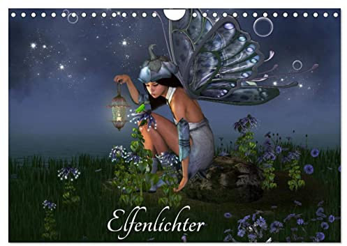 Elfenlichter (Wandkalender 2025 DIN A4 quer), CALVENDO Monatskalender