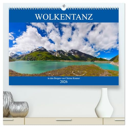 Wolkentanz (hochwertiger Premium Wandkalender 2026 DIN A2 quer), Kunstdruck in Hochglanz: Faszinierende Wolkenspiele am Horizont (CALVENDO Natur)
