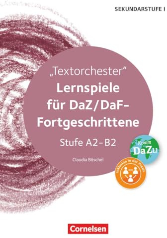 Lernspiele Sekundarstufe I - Deutsch als Zweitsprache - Klasse 5-10: Textorchester - Kopiervorlagen