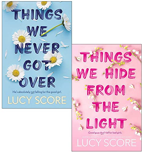 Lucy Score Knockemout Series Collection 2 Books Set (Things We Never Got Over, Things We Hide From The Light)