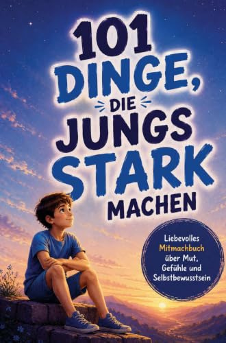 101 Dinge, die Jungs stark machen. Ein liebevolles Mitmachbuch über Mut, Gefühle und Selbstbewusstsein: Ein Geschenk für Jungen von 7-10 Jahren