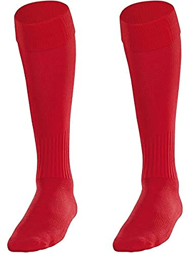 JAKO, Calzettoni Uomo Uni 2.0 senza Logo, Rosso (Rot), 39-42