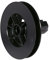 jarolift Disco para Cinta de Persianas Enrollables, 114 mm, con Cápsula de Rodillo SW40 Corta, de Plástico Duro, con Perno de Eje Externo