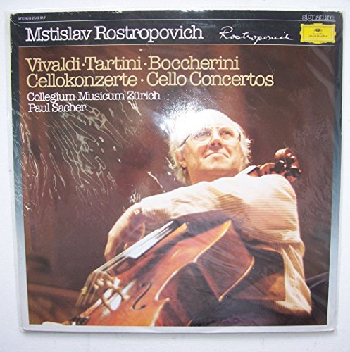AA.VV.: Cello Concertos (Vivaldi, Tartini, Boccherini) -- DEUTSCHE GRAMMOPHON (1978 - 1983)