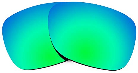 REVANT Ersatzgläser Kompatibel mit Ray-Ban Justin RB4165 54mm, Polarisiert, Smaragdgrün MirrorShield