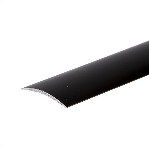 SELF-Adhesive ANODISED Aluminium Door Floor BAR Edge Trim Threshold 930mm x 40mm A13 Black