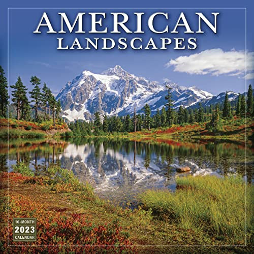 American Landscapes September 2022-December 2023 Calendar (WALL 16 MONTH)
