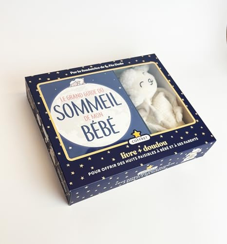 Mon coffret Fée dodo : livre Grand guide du sommeil de mon bébé + doudou: Pour des nuits paisibles