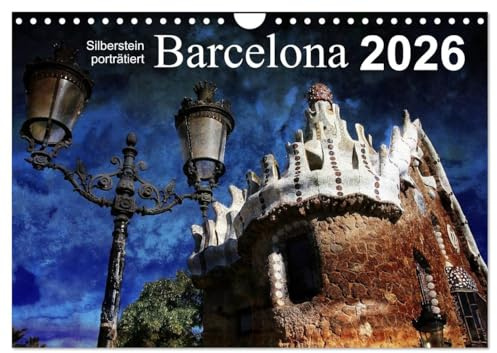 Barcelona (Wandkalender 2026 DIN A4 quer), CALVENDO Monatskalender: Künstlerisch verfremdete Ansichten der Stadt Barcelona (CALVENDO Orte)
