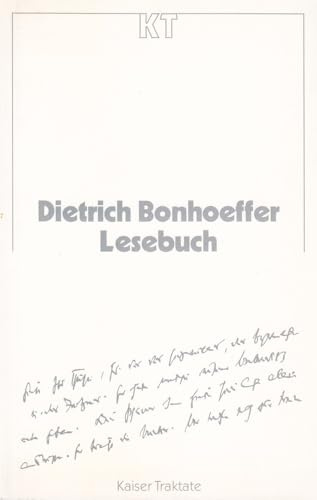 Dietrich Bonhoeffer Lesebuch