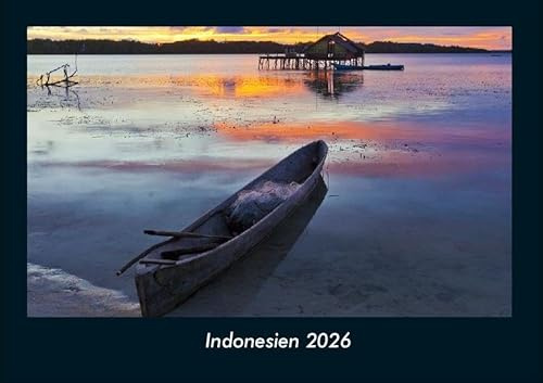 Indonesien 2026 Fotokalender DIN A4: Monatskalender mit Bild-Motiven aus Orten und Städten, Ländern und Kontinenten