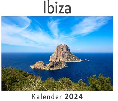 Ibiza (Wandkalender 2024, Kalender DIN A4 quer, Monatskalender im Querformat mit Kalendarium, Das perfekte Geschenk)