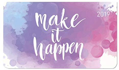 Ladytimer Pad Statement 2019 - Taschenplaner / Taschenkalender quer (16 x 9) - Weekly - 128 Seiten - Notizen