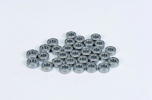Carson 500904028 - Kugellagersatz Truck 3 Achs, 30-teilig, Silber