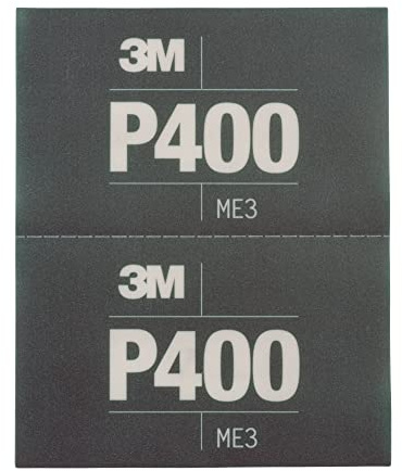 Hookit 3M Flexible Schleifmittel 270J, 34337, P400, 14 x 17,3 cm, 25 Blatt pro Karton