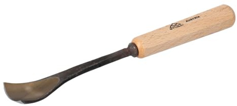 Stubai 522830 Sgorbia per Scultori con Manico, Modello 28, 30 mm