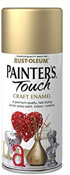 Rust-Oleum 150ml Painter's Touch Craft Enamel Spray Paint - Gold