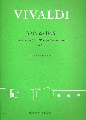 Trio a-Moll nach RV106: für 3 Blockflöten (AAB)